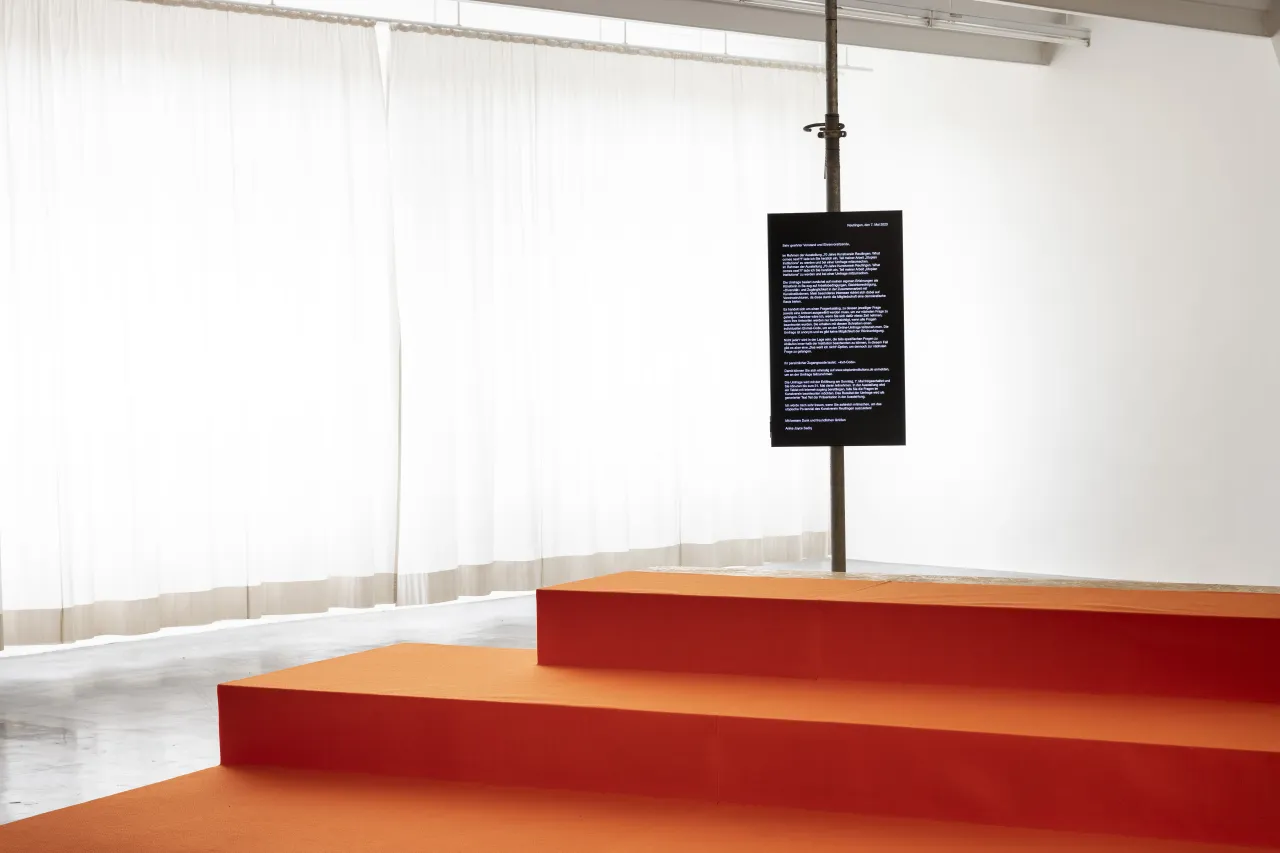 Anike Joyce Sadiq,<strong> "</strong>Utopian Institutions", 2022 - ongoing, online survey / installation, variable, installation view, photo © Frank Kleinbach