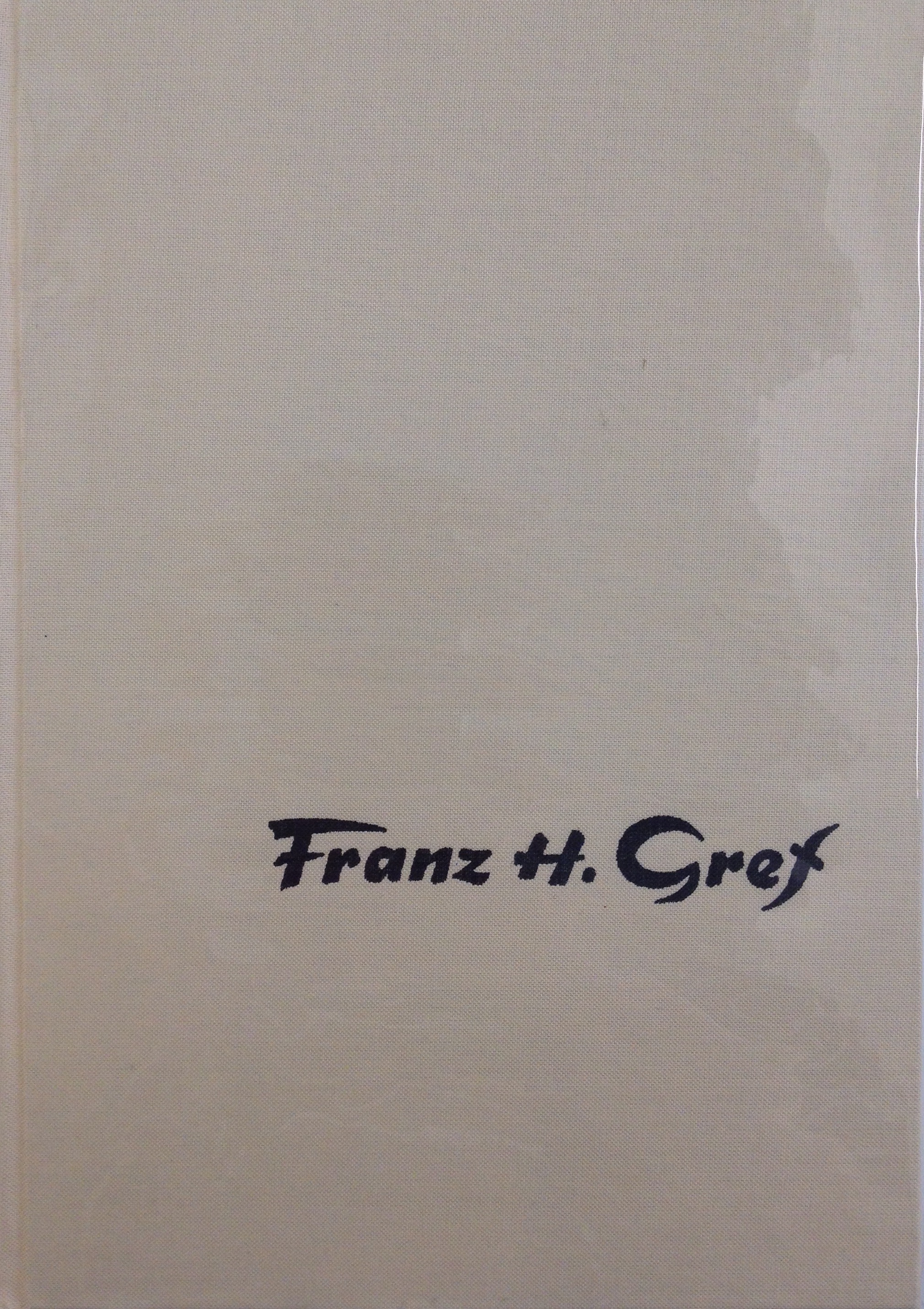 [KVRT] Katalog Franz Heinrich Gref